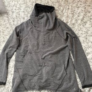 Grey Danskin relaxed turtleneck